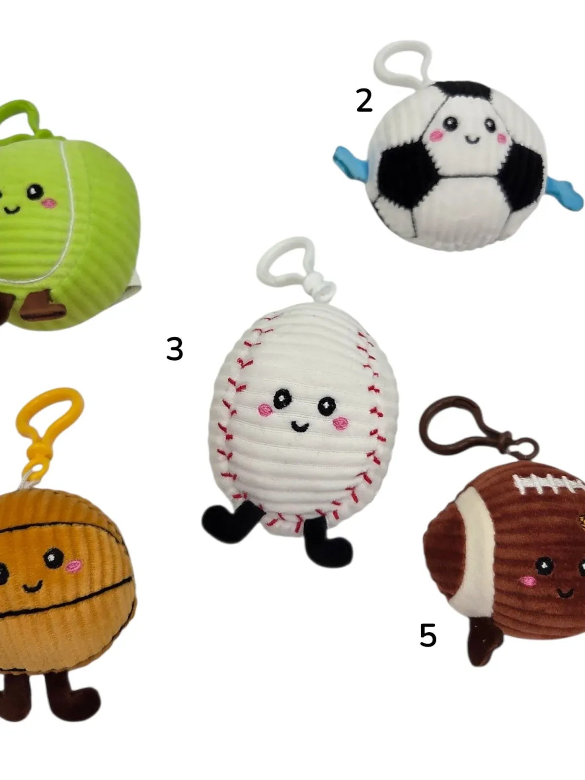 Softlings Sporties kamuolio pakabukas 12 cm