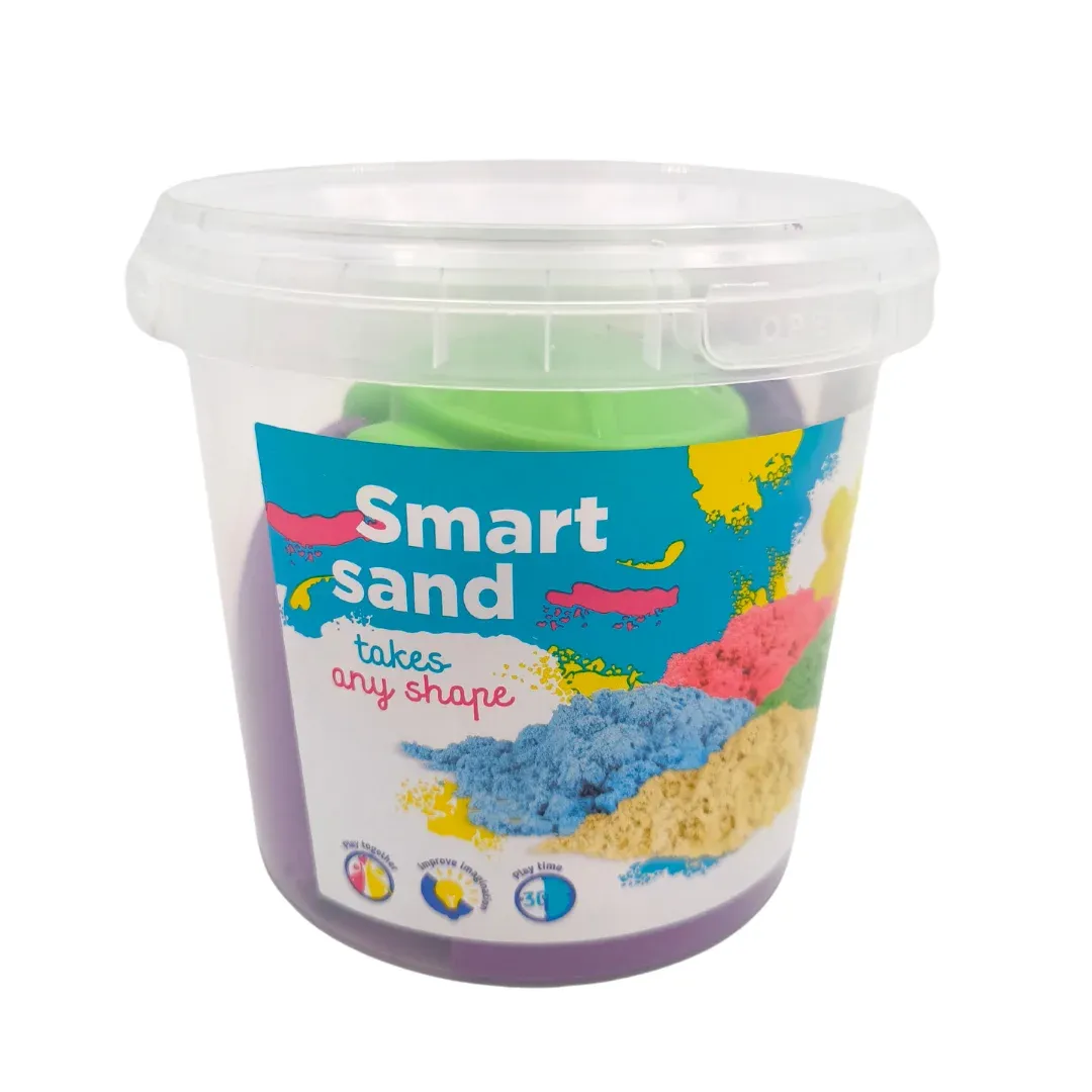 Genio Kids išmanusis spalvotas smėlis su formele 1 kg