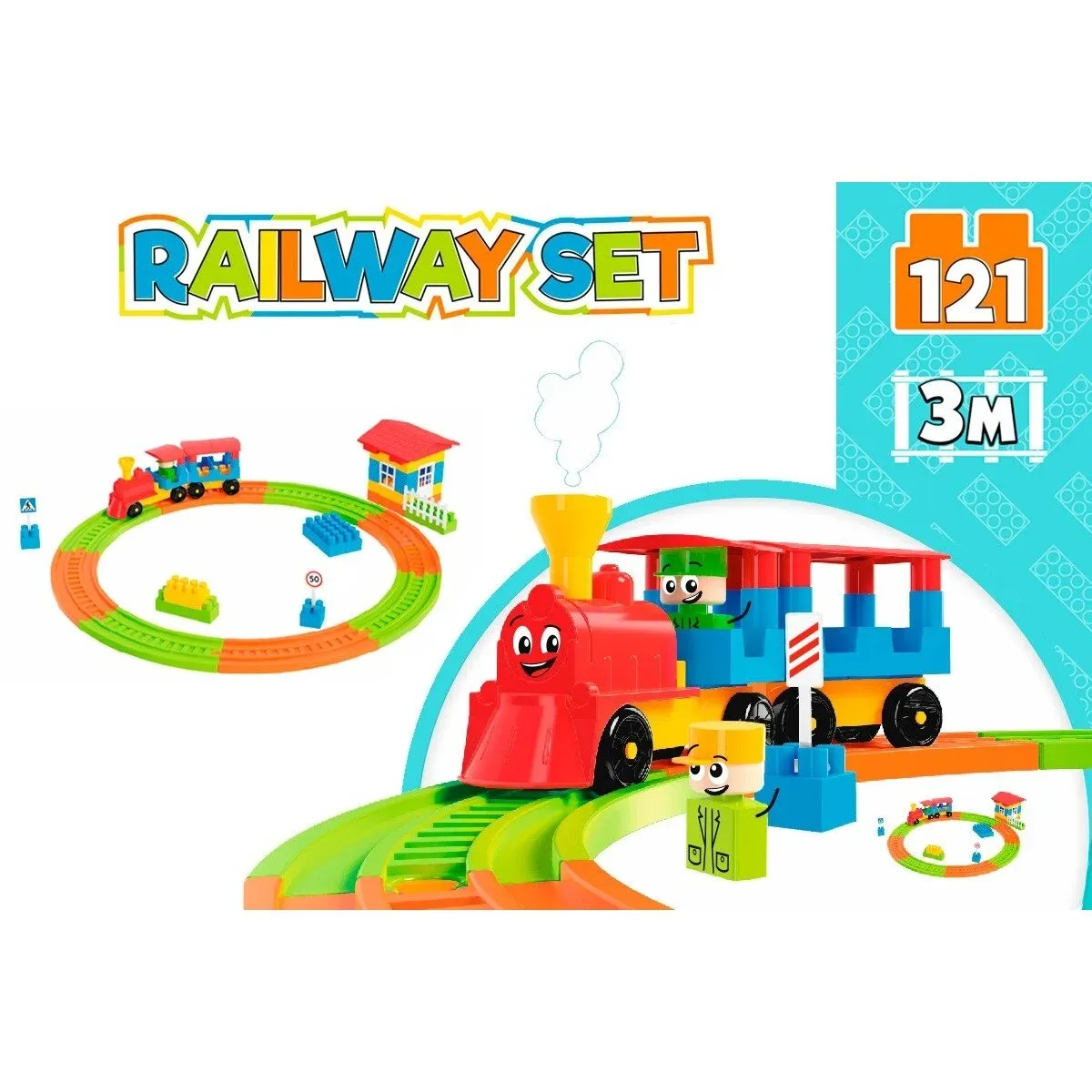 Technok Konstruktoriaus rinkinys Terminalas 52 cm