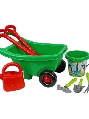 Technok sodininko rinkinys su karučiu