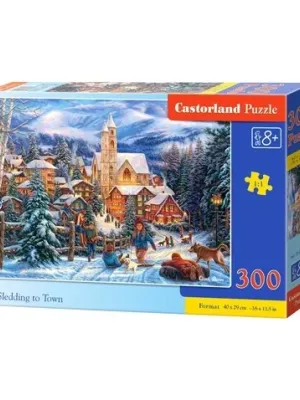 Castorland dėlionė Sledding To Town 300 det.