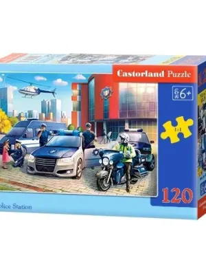 Castorland dėlionė Police Station 120 det.