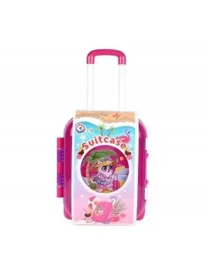 Technok lagaminas rožinės spalvos