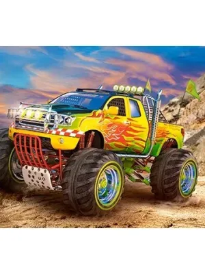 Castorland dėlionė  MONSTER TRUCK  260 det.