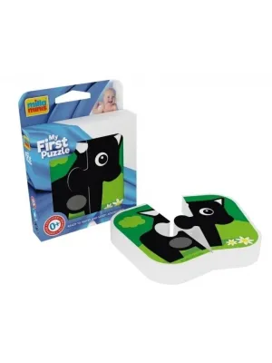 Žaislas dėlionė mažiausiems "Stumbras", 2 detalės