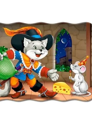 Castorland dėlionė  Cat In Boots 30 det.