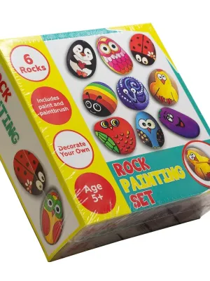 Kūrybos rinkinys tapyba ant akmenėlių