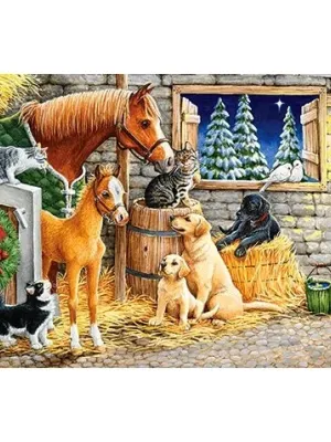 Castorland dėlionė Gathering Friends 120 det.