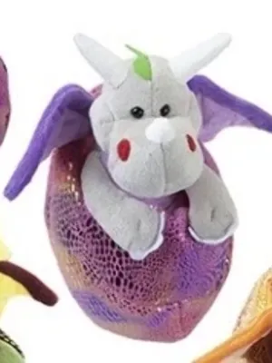 Minkštas drakonas kiaušinyje 20 cm