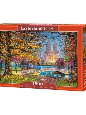Castorland dėlionė Autumn Stroll, Central Park 1500 det.