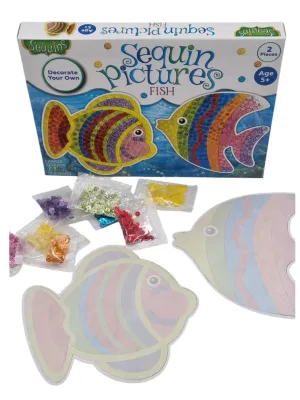 Sequins kūrybos rinkinys su blizgučiais