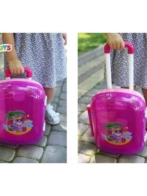 Technok lagaminas rožinės spalvos