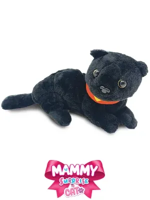 #Sbabam  pliušinė katytė su kačiuku