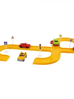 Technok automobilių trasa su mašinytėmis