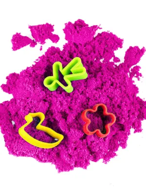 Genio kids išmanusis smėlis rinkinys 5 spalvos, 750 g