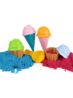 Genio kids rinkinys išmanusis smėlis Keksiukai ir ledai, 1 kg