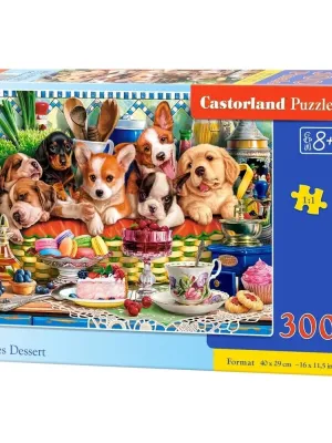 Castorland dėlionė Puppies Dessert 300 det.
