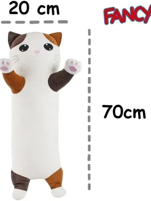 Fancy minkštas žaislas pagalvė katinas Dribsniukas 70 cm