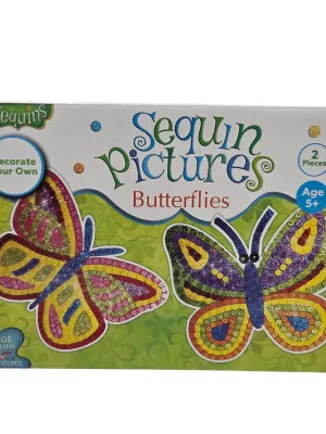 Sequins kūrybos rinkinys su blizgučiais