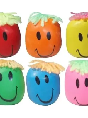 Antistresinė suspaudžiamas kamuoliukas Funny Faces