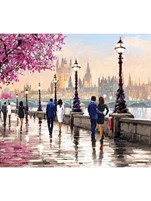 Castorland dėlionė Along the River  2000 det.