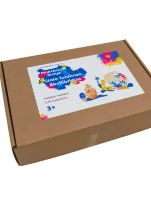 Lavinamsis rinkinys Montessori sraigė ir Ekvilibristas