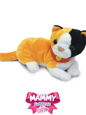 #Sbabam  pliušinė katytė su kačiuku