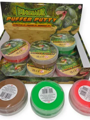 Lengva lipdymo masė Dinozaurai