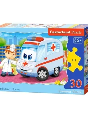 Castorland dėlionė  Ambulance Doctor 30 det.