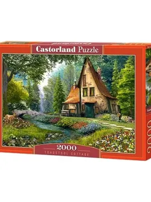 Castorland dėlionė Toadstool Cottage 2000 det.