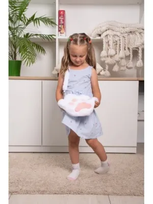 Fancy minkštas vaikiškas  rankinukas Pėdutė 27 cm