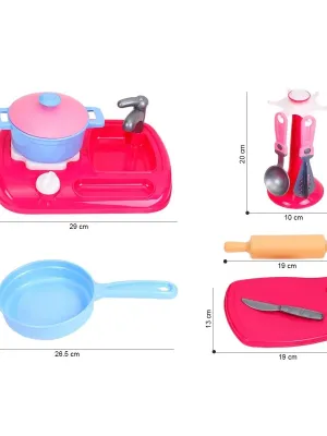 Technok virtuvėlės ir indelių rinkinys 66 vnt