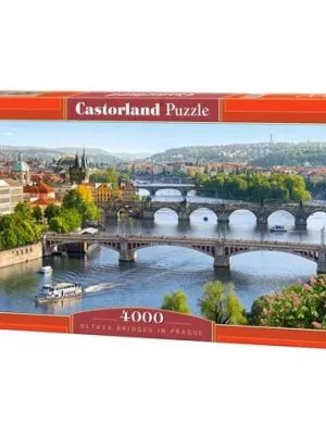 Castorland dėlionė Vltana Bridges in Prague 4000 det.