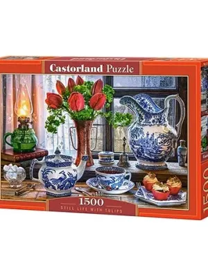 Castorland dėlionė Still Life with Tulips 1500 det.