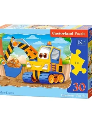 Castorland dėlionė Yellow Digger 30 det.