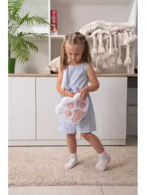 Fancy minkštas vaikiškas  rankinukas Pėdutė 27 cm