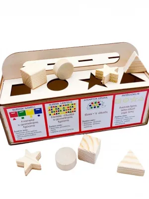 Master Wood medinis žaidimas Stebuklinga skrynelė