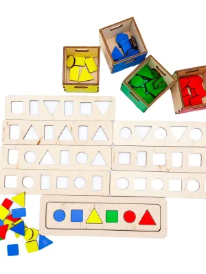 Lavinamasis rinkinys Stebuklinga skrynelė ir Segeno lentelės