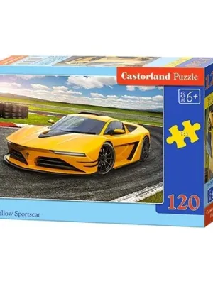 Castorland dėlionė Yellow Sportscar 120 det.