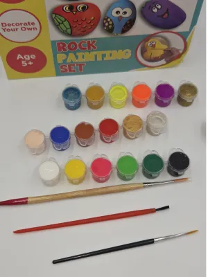 Kūrybos rinkinys tapyba ant akmenėlių