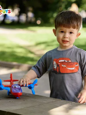 Technok lėktuvas mėlynas/raudonas