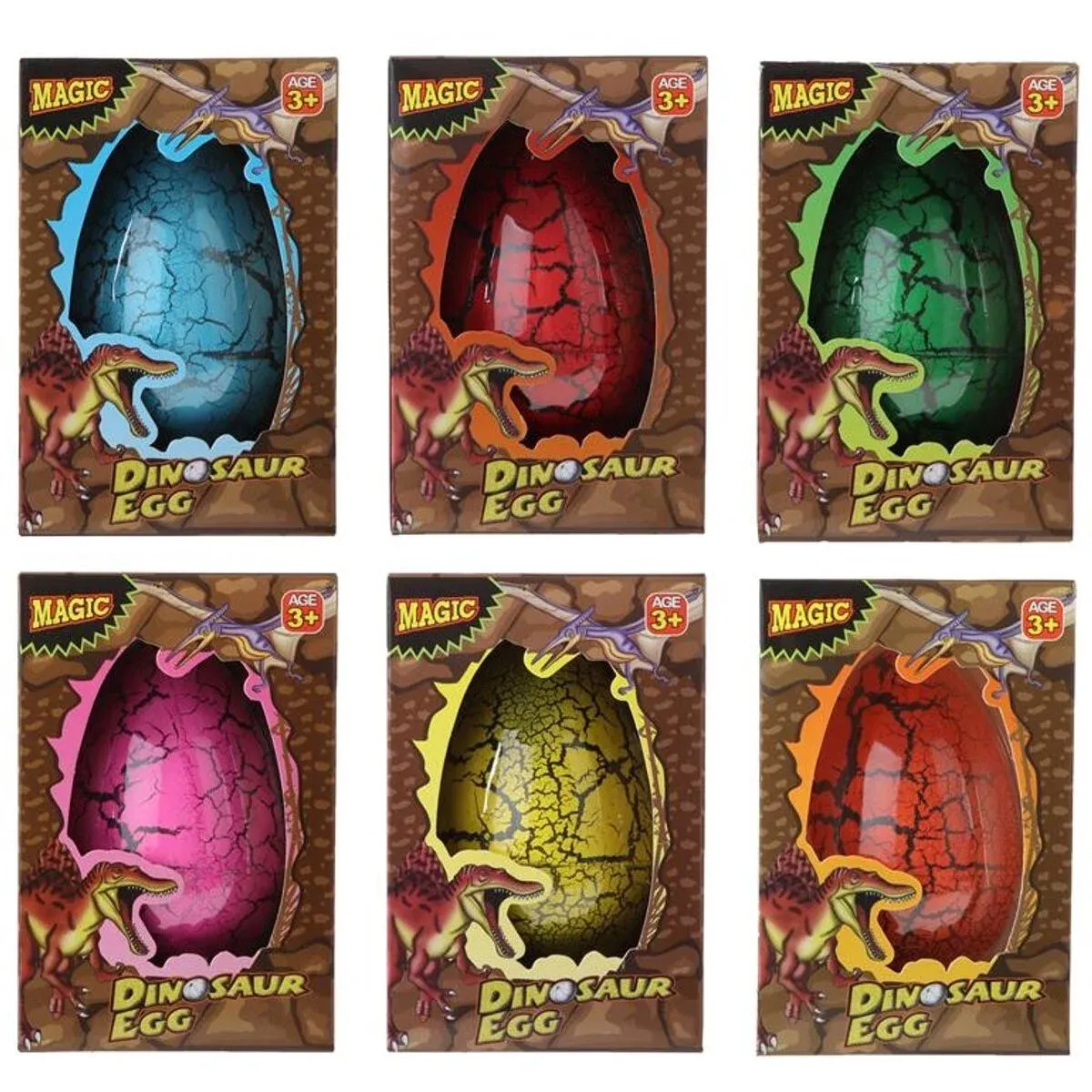 Augantis dinozauro kiaušinis 10 cm