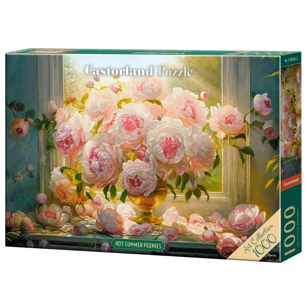 Castorland dėlionė Hot Summer Peonies Art Collection 1000 det
