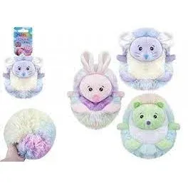 Puffle pets Minkšti gyvūnėliai kamuoliukai Pastel 12 cm