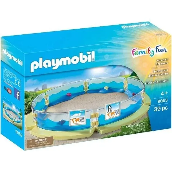 PLAYMOBIL Family Fun, Jūros muziejaus korpusas (nusidėvėjusi dėžutė)