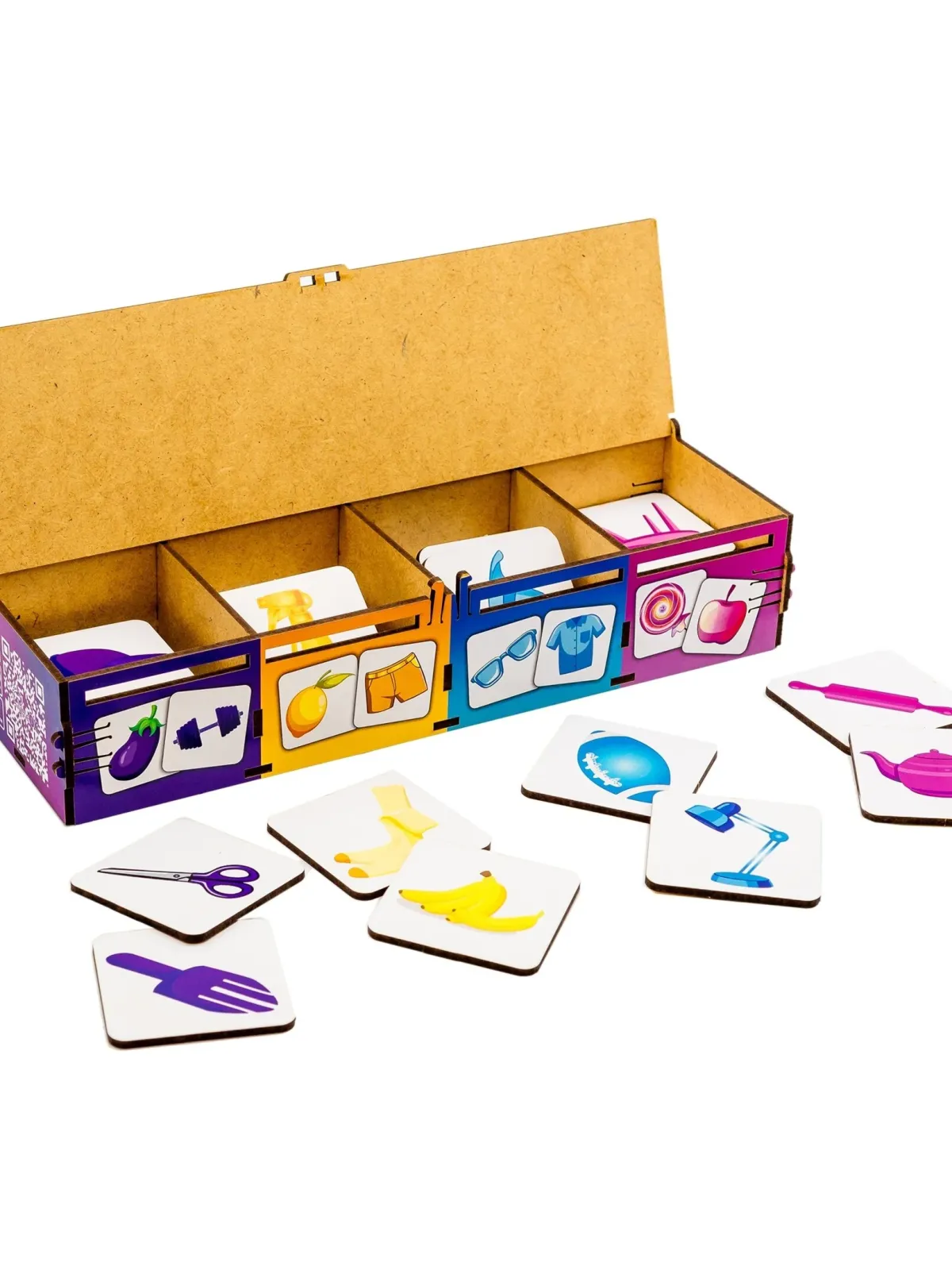 PuzzleOK rūšiuokliai Montessori Spalvos