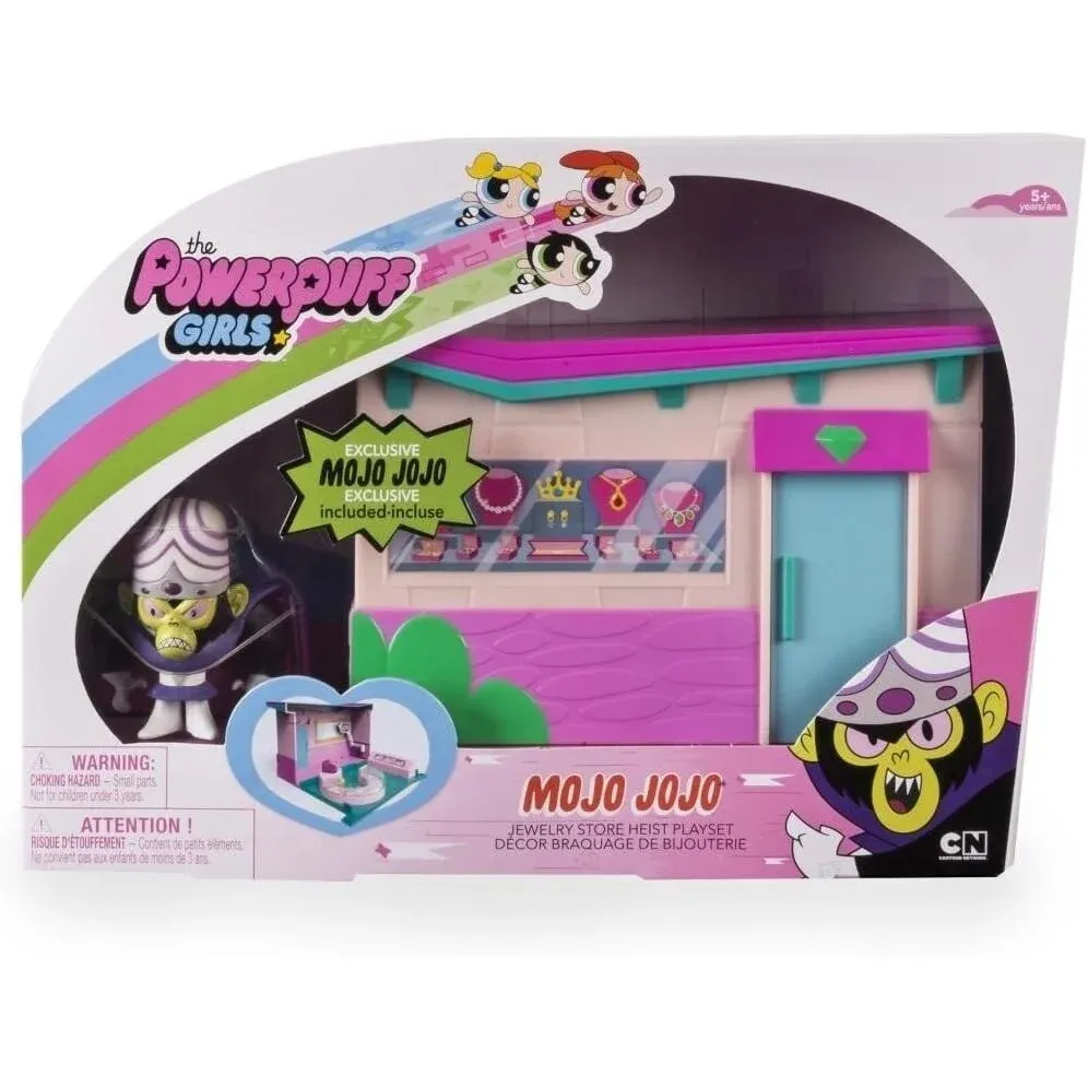 POWER PUFF GIRLS žaidimo rinkinys mini (pažeista pakuotė)