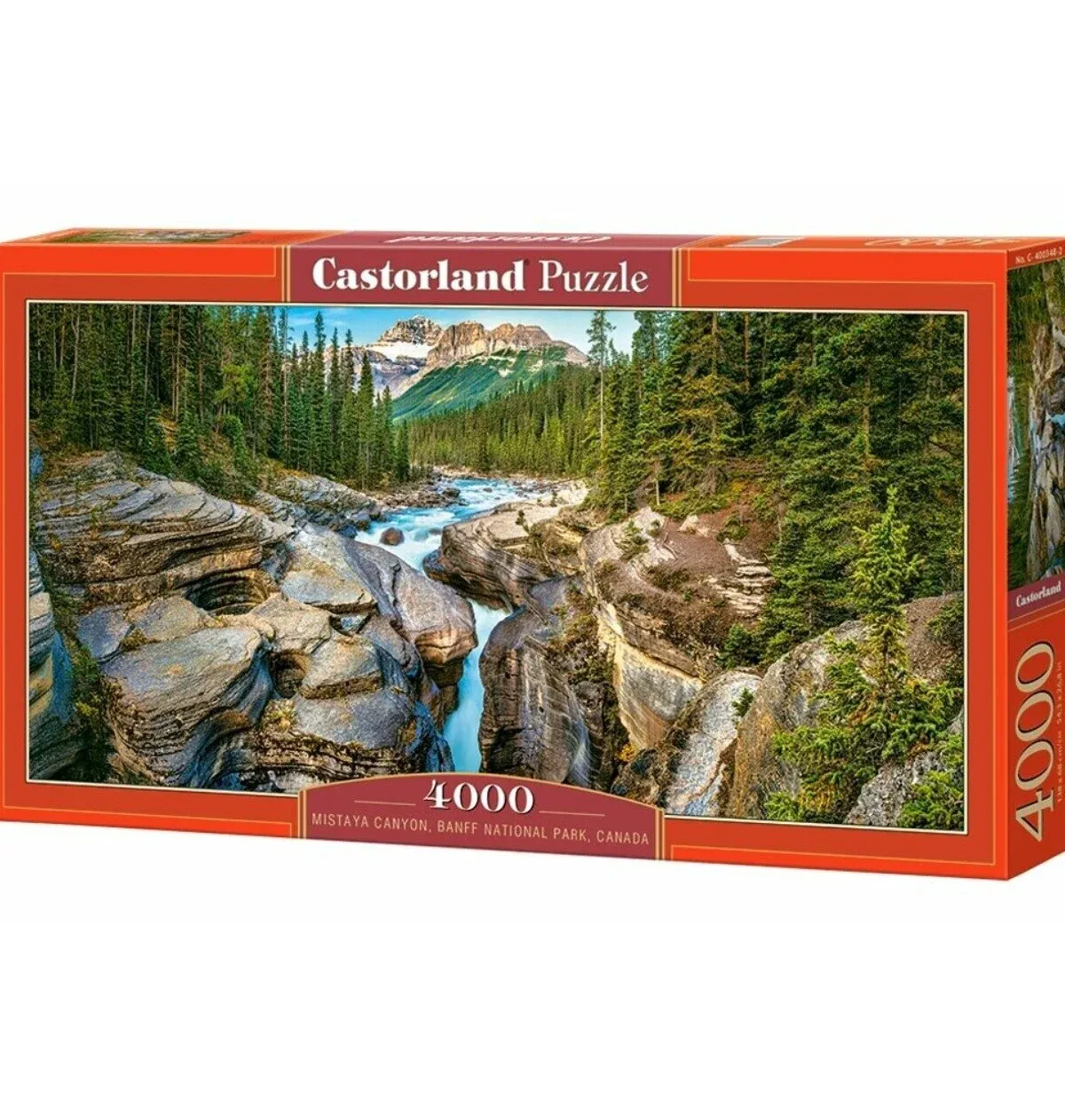 Castorland dėlionė Mistaya Canyon, Banff National Park, Canada 4000 det.