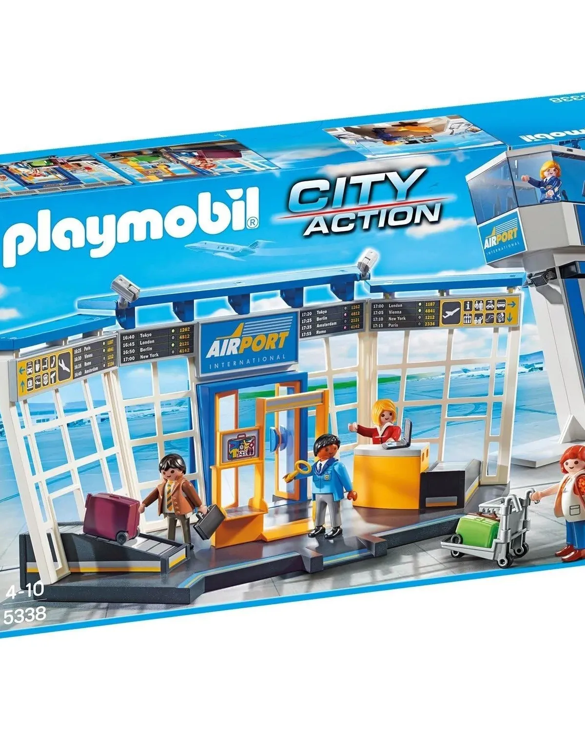 Konstruktorius PLAYMOBIL Airport with Control Tower (pažeista pakuotė)
