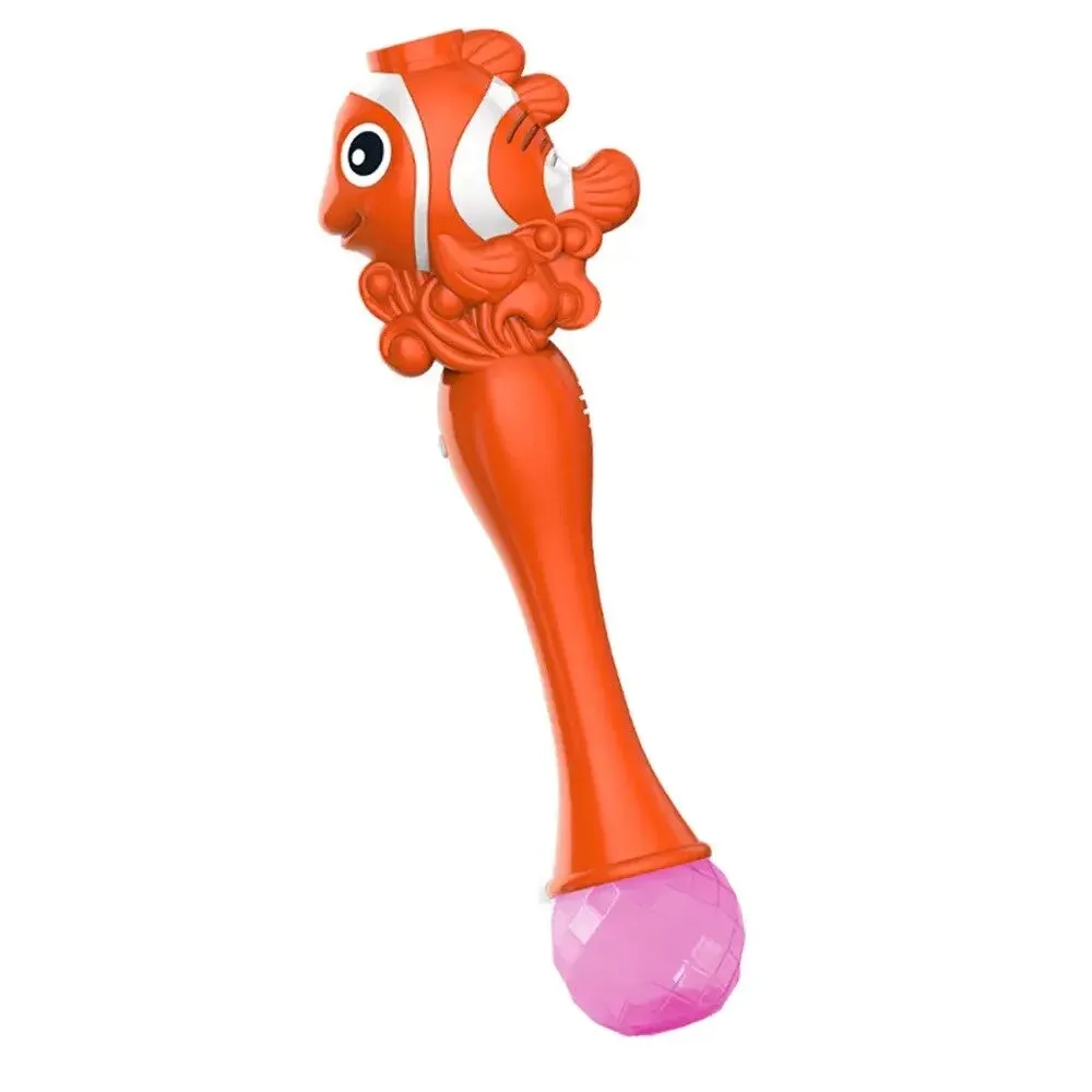 Muilo burbulų pūtiklis su garso ir šviesu efektais Žuvis